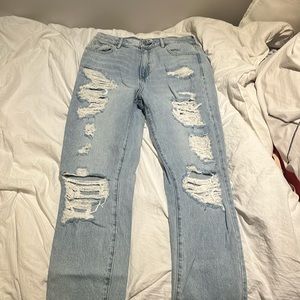 Pacsun size 28 mom jean light wash